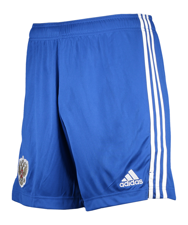 adidas RFU Russland Short Away EM 2020 Blau - blau