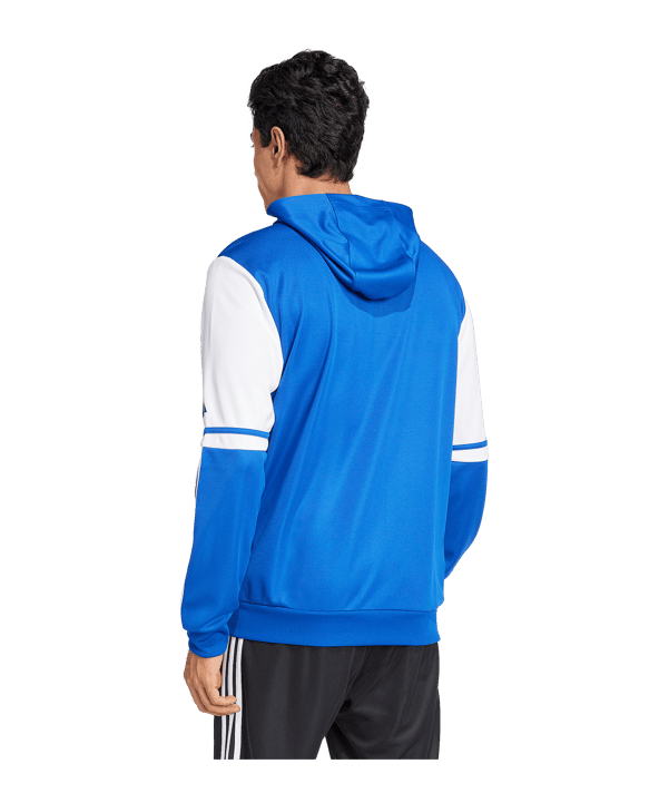 adidas Squadra 25 Kapuzenjacke Blau - blau