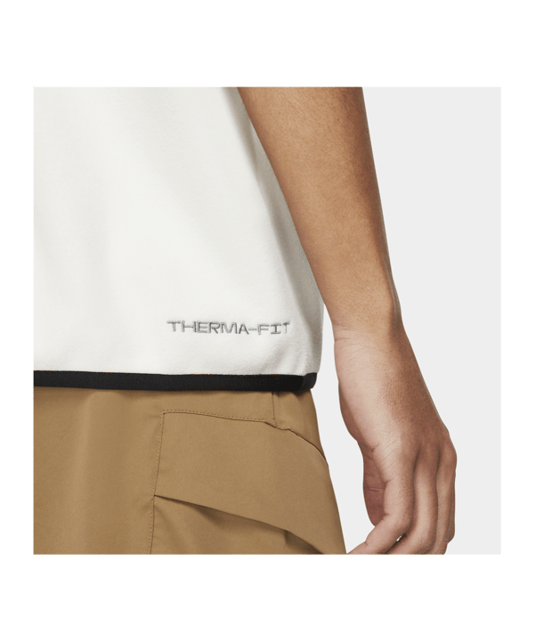 Nike Therma-FIT Fleece Weste Weiss F133 - weiss