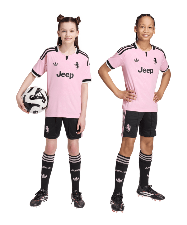 adidas Juventus Turin Short Away 2026/2027 Kids Schwarz