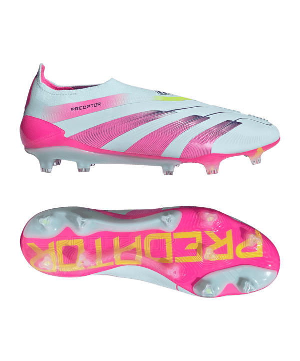 adidas Predator Elite LL FG Stellar Icon Blau Rosa - blau