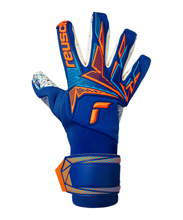 Reusch Attrakt Freegel Fusion Goaliator Torwarthandschuhe Blau - blau