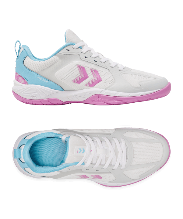 Hummel SPEED COURT Schuh Weiss F3580 - weiss