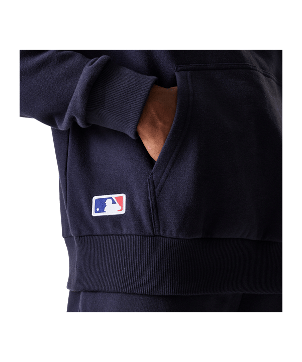 New Era New York Yankees Midi League Essential Sweatshirt à capuche Bleu - bleu