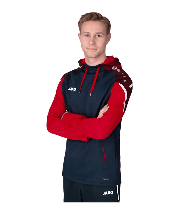 JAKO Performance Sweatshirt à capuche Bleu C909 - bleu
