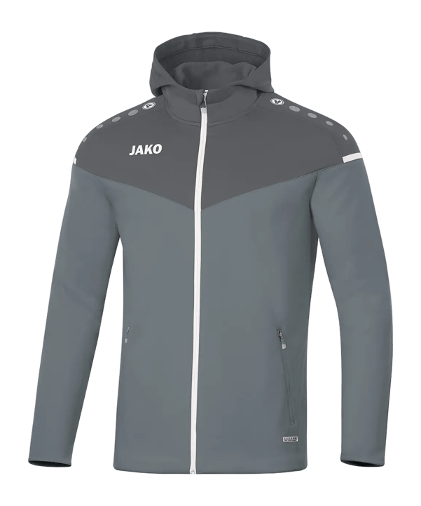 JAKO Champ 2.0 Veste à capuche Gris C040 - gris