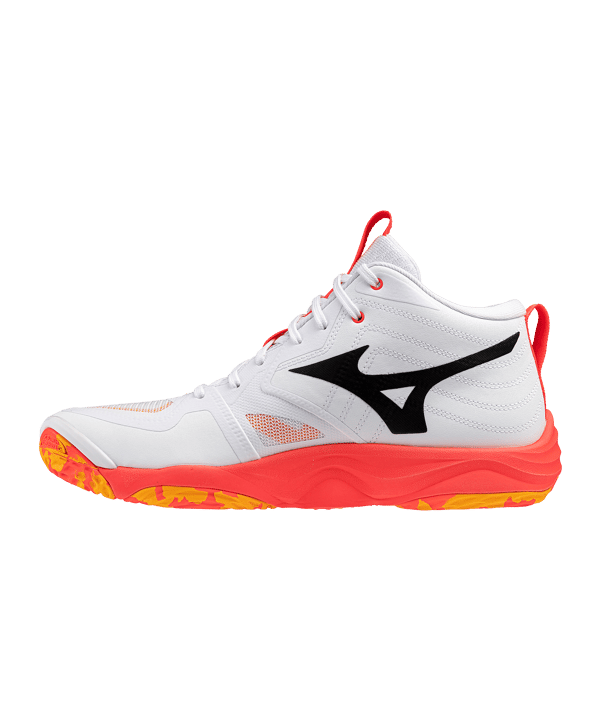 Mizuno Wave Momentum Elite Mid Weiß F01 - weiss