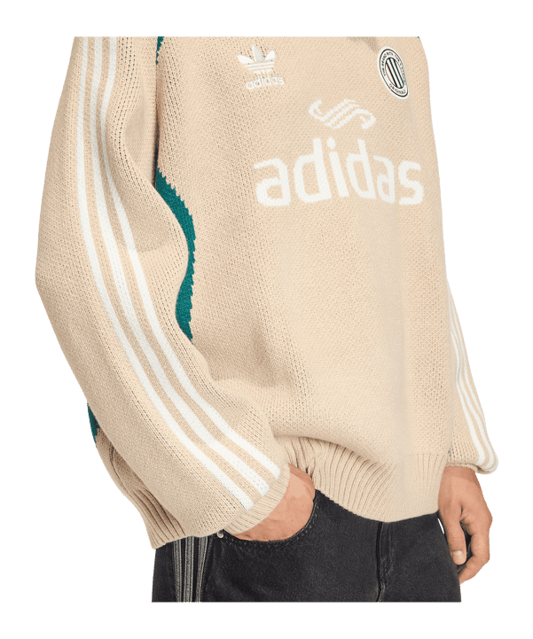 adidas Originals Blokecore Sweatshirt Beige - beige