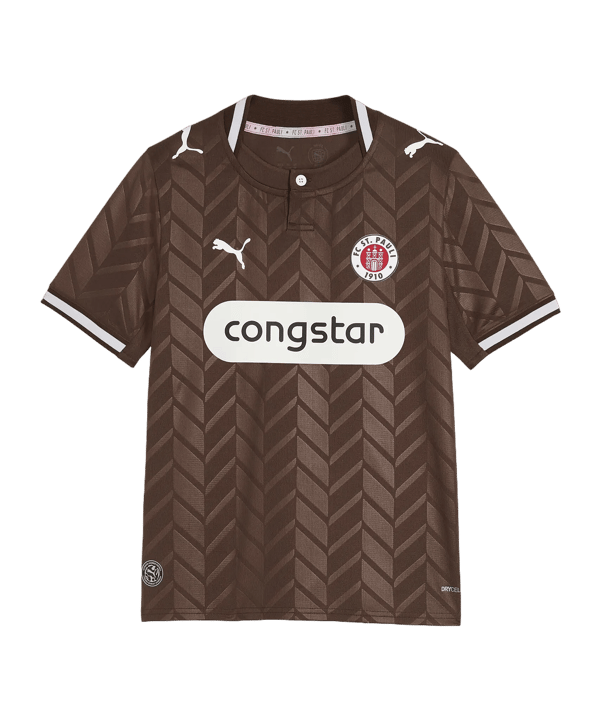 PUMA FC St. Pauli Trikot Home 2026/2027 Kinder Braun F01