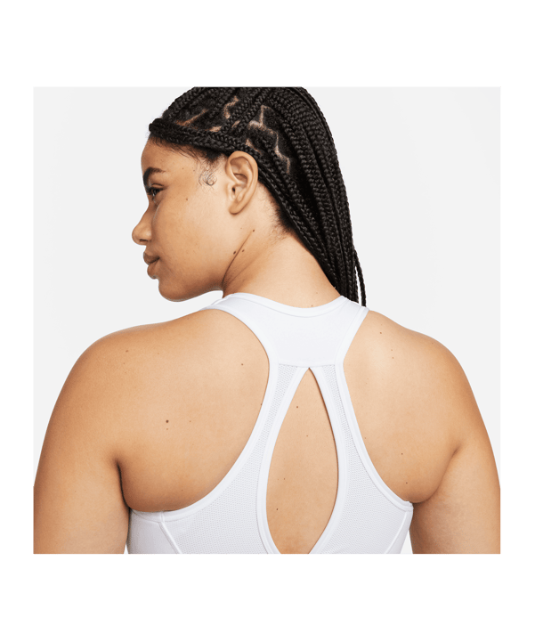 Nike Swoosh High Support Bra Sport-BH Damen F100 - weiss