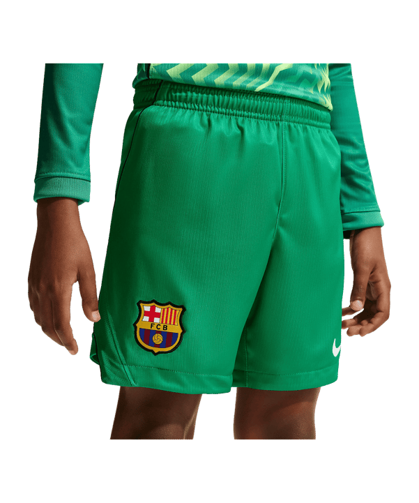 Nike FC Barcelona Torwartshort 2026/2027 Kids Grün F324 - gruen