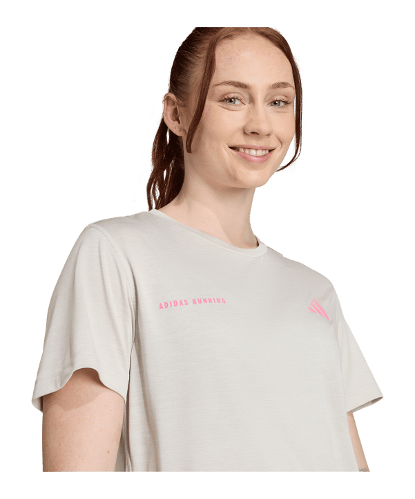 adidas Own the Run T-shirt Donna Grigio - grigio