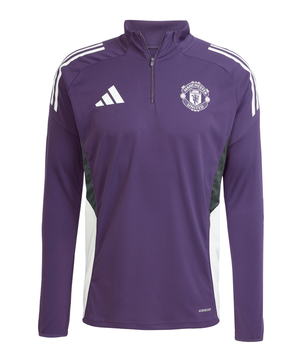 adidas Manchester United Training Sweatshirt Lila - lila