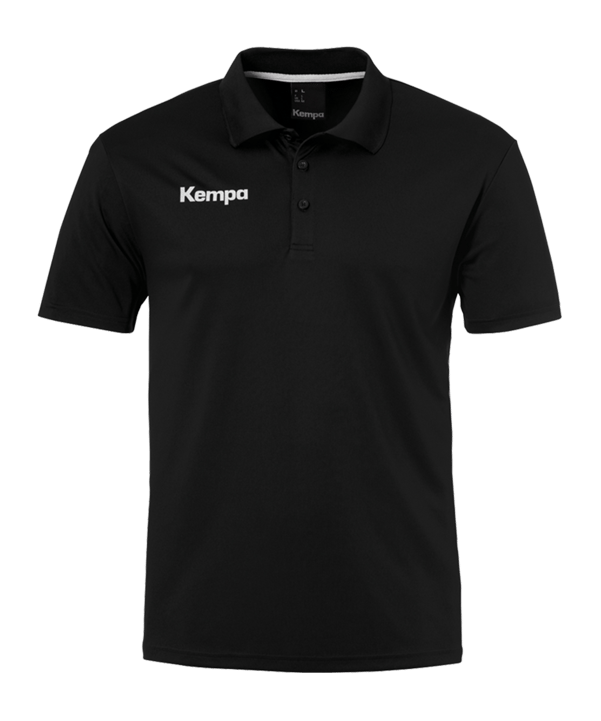 Kempa Poly Poloshirt Schwarz F06 - schwarz