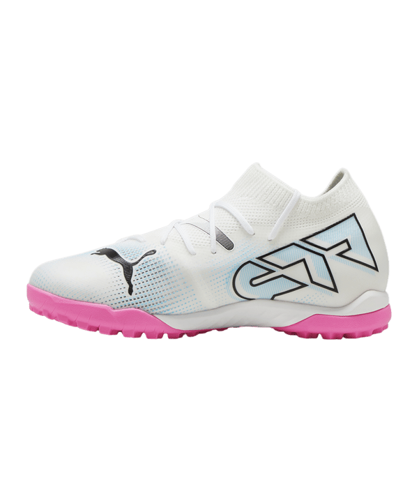 PUMA FUTURE 7 Match TT Mid Phenomenal Jr Kids Weiss Schwarz Pink F01 - weiss