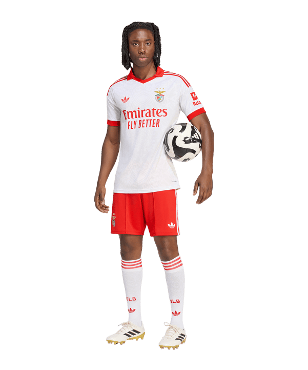 adidas Benfica Lissabon Trikot Away 2026/2027 Weiß - weiss
