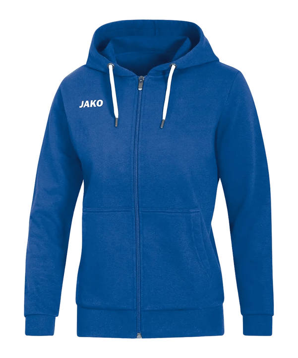 JAKO Base Giacca con cappuccio Donna Blu C004 - blu