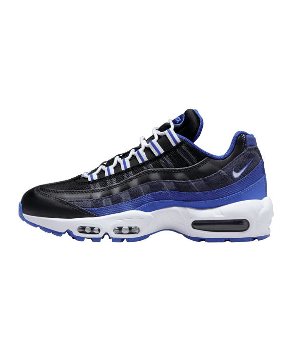 Nike Air Max 95 Schwarz Weiss Blau F006 - schwarz