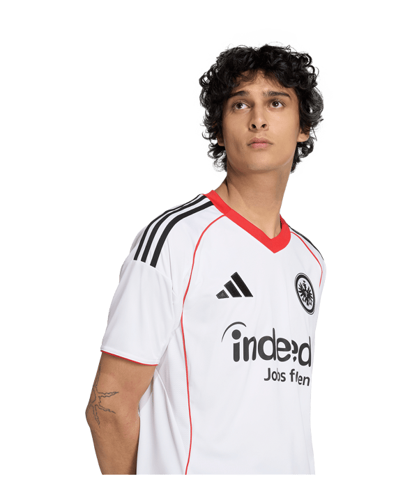 adidas Eintracht Frankfurt Trikot Away 2025/2026 Weiß - weiss