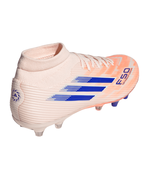 adidas F50 Sparkfusion League Mid FG/AG Coral Blaze Damen Orange - orange