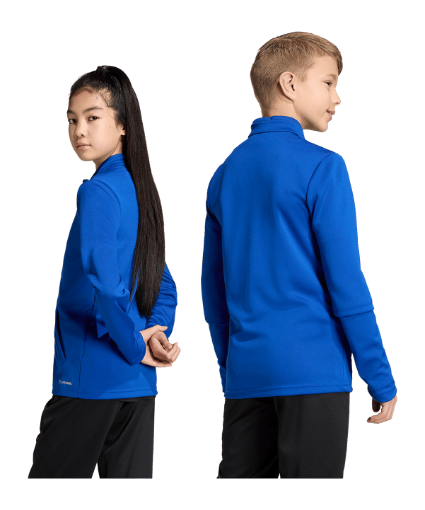 adidas Entrada 26 Trainingsjacke Kids Blau - blau