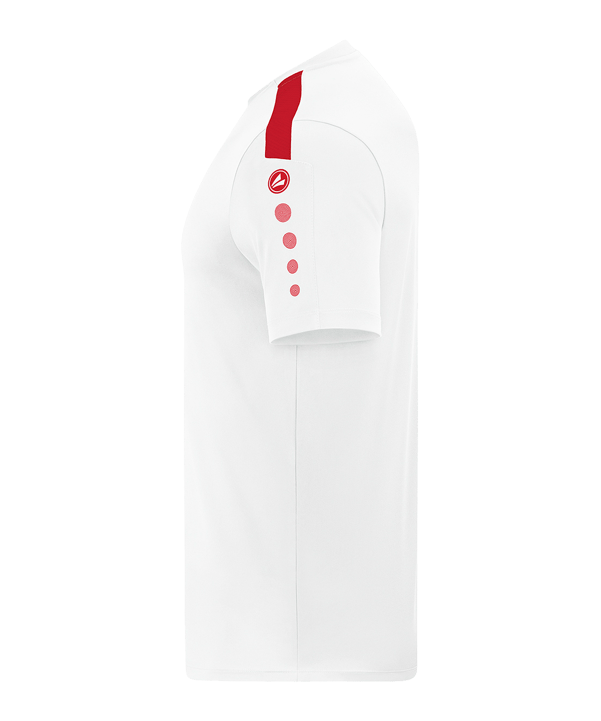 JAKO Power Trikot Kids Weiss Rot F004 - weiss