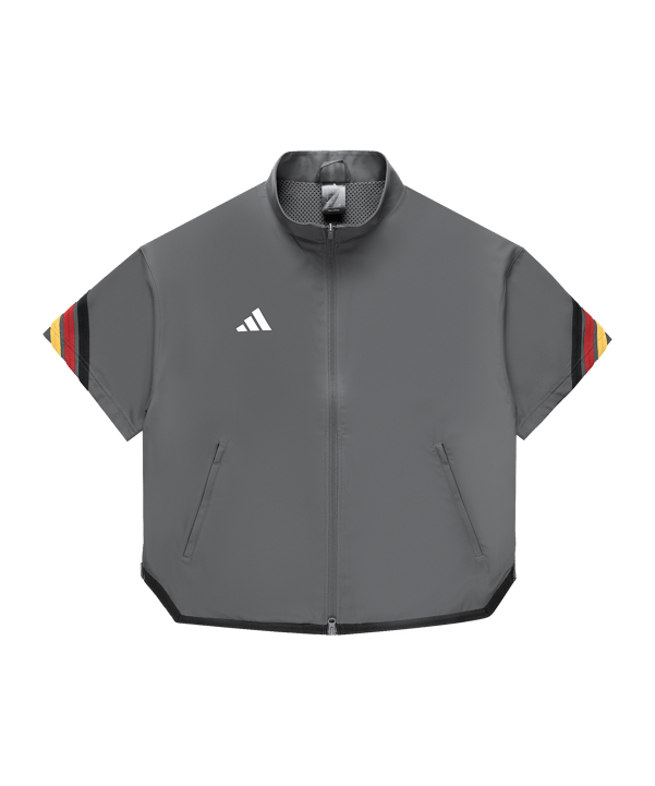 adidas DBB Deutschland Warm Up Jacke Grau - grau