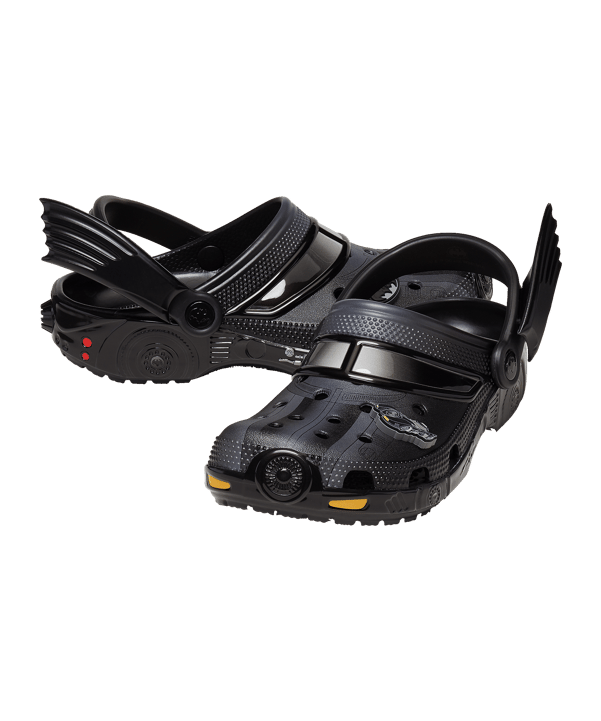 Crocs Batman Batmobile Clog Badelatsche Schwarz - schwarz