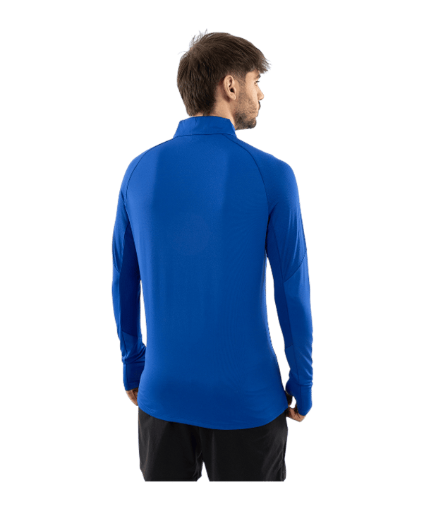 JAKO ZipTop Light Flow Sweatshirt Blau F400 - blau