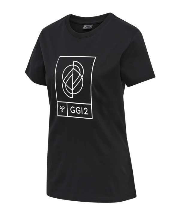 Hummel hmlGG12 T-Shirt Damen Schwarz F2001 - schwarz