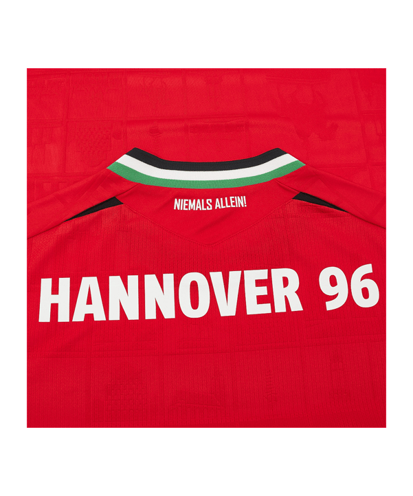 Macron Hannover 96 Authentic Maglietta Home 2026/2027 Rosso - rosso