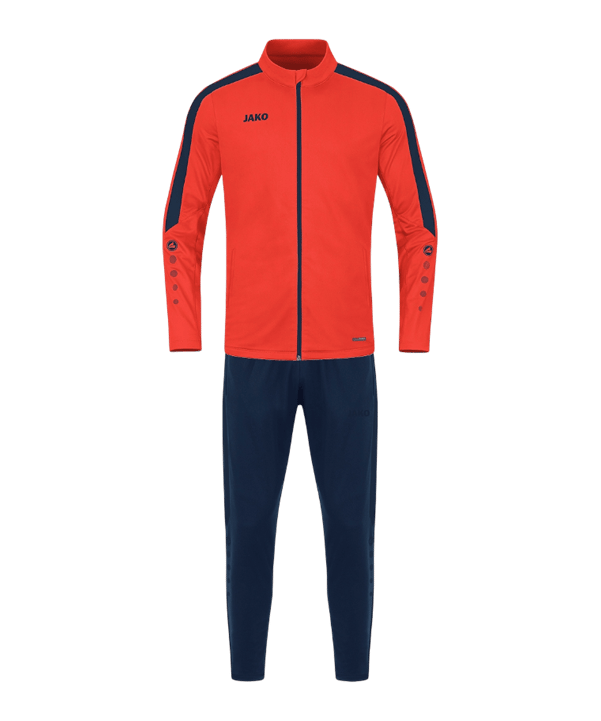 JAKO Power Trainingsanzug Kids Orange F375 - orange