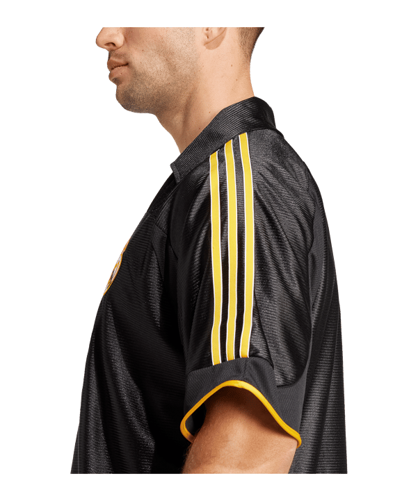adidas Real Madrid Trikot Away 1999/2000 Schwarz - schwarz