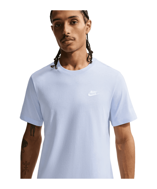 Nike Sportwear Club T-Shirt Blau