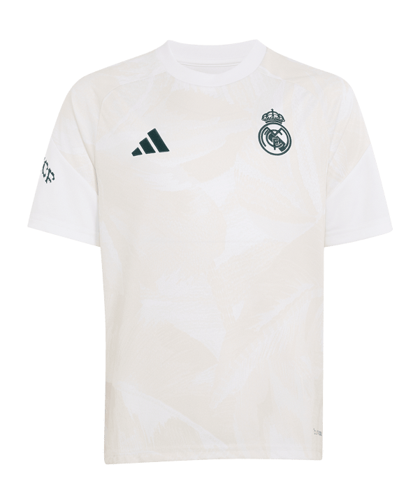 adidas Real Madrid Pre-Match Maglietta 2026/2027 Bambini Bianco - bianco