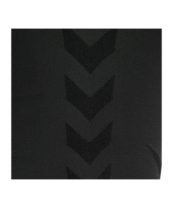 Hummel hmltif Seamless Top Damen Schwarz F2001 - schwarz