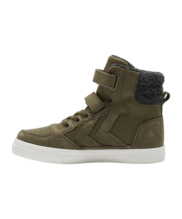 Hummel Stadil Winter High Boots Kids Grün F6086 - gruen
