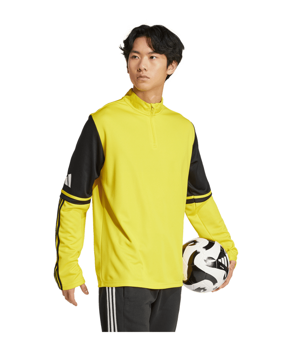 adidas Squadra 25 HalfZip Sweatshirt Gelb - gelb
