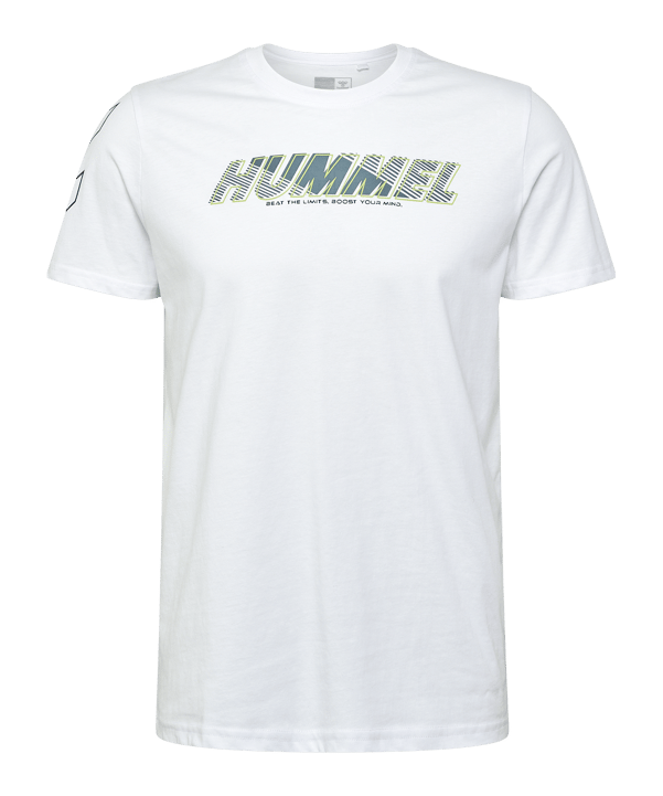 Hummel Te Effort Cotton T-Shirt Weiss F9001 - weiss