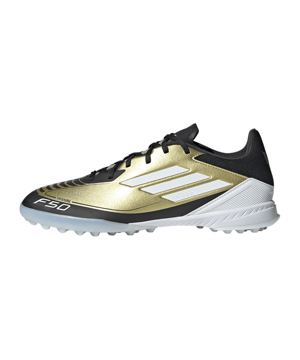 adidas F50 League TF Messi Triunfo Dorado Gold Weiss - gold