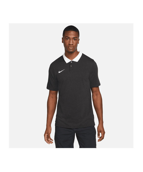 Nike Park 20 Poloshirt Schwarz Weiss F010 - schwarz