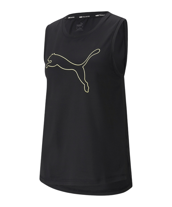 PUMA Train Favorite Muscle Cat Tanktop Damen Schwarz F01 - schwarz