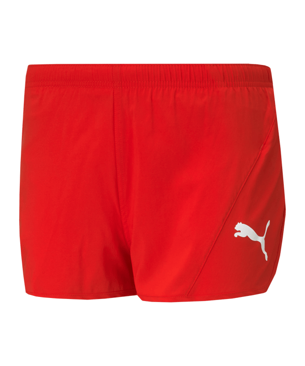 PUMA Cross the Line Split Short Running Damen F05 - rot