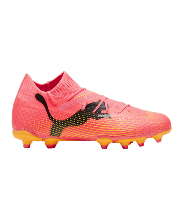 PUMA FUTURE 7 Pro FG/AG Jr Kids The Forever Faster Rosa Schwarz F03 - rosa
