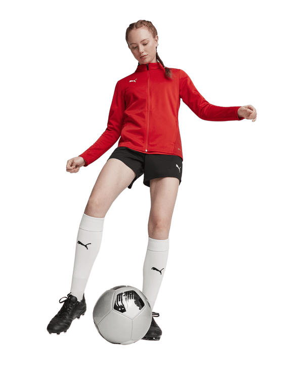 PUMA teamGOAL Trainingsjacke Damen Rot F01 - rot