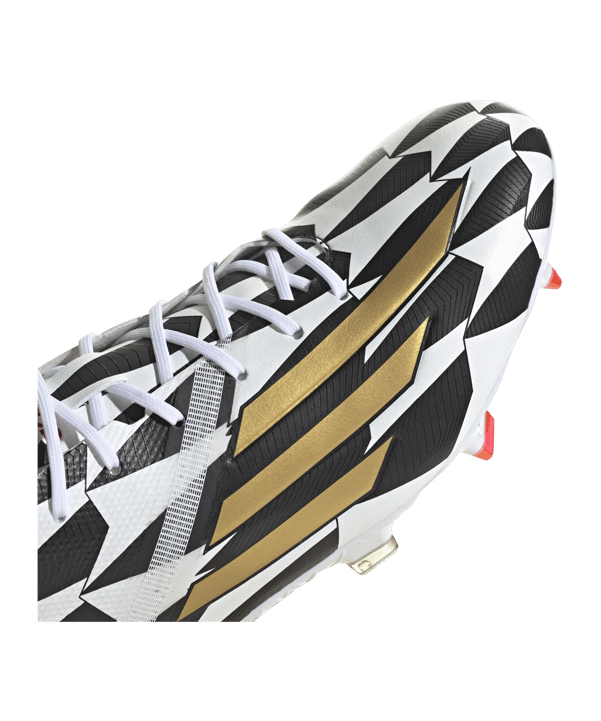 adidas F50 Adizero IV FG Speed Legacy Weiss Gold Rot - weiss
