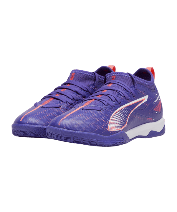 PUMA ULTRA 5 Match+ Mid IN Formula Jr Kids Rosa F01 - rosa
