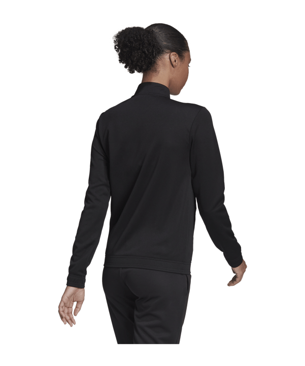 adidas Entrada 22 TK Trainingsjacke Damen Schwarz - schwarz