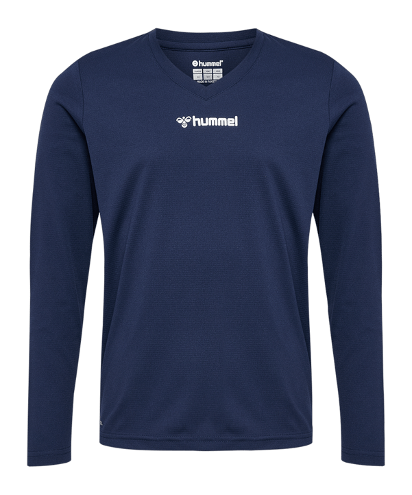Hummel Bl Essential T-Shirt Kids Blau F7026 - blau