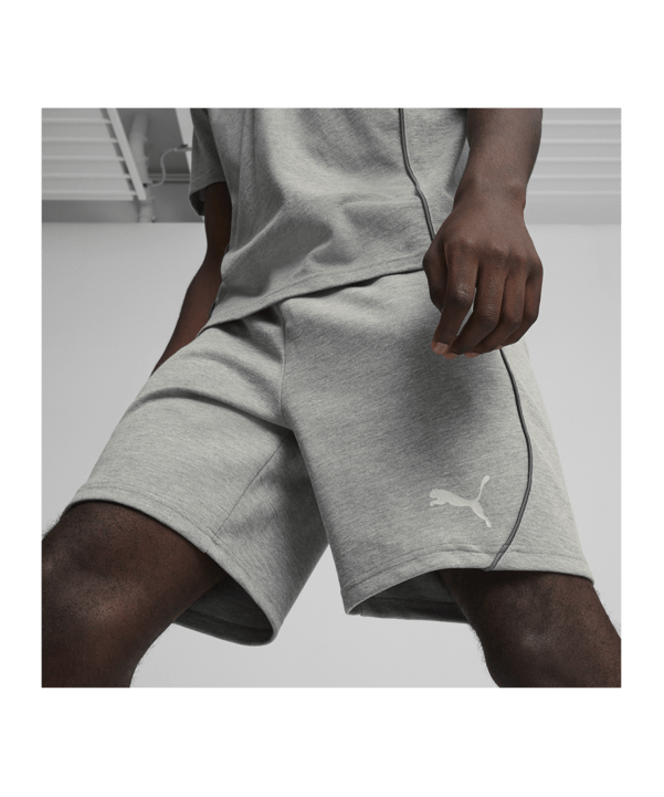 PUMA teamFINAL Casuals Shorts Grau F33 - grau